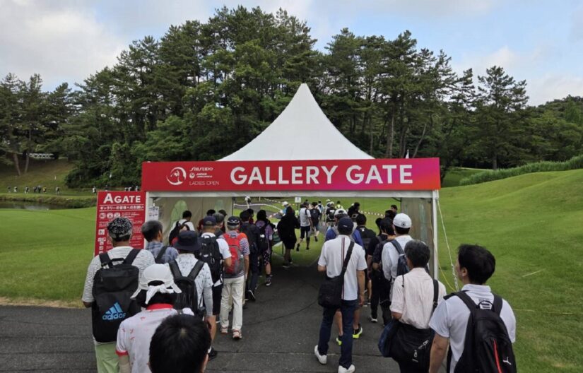 戸塚で女子プロゴルフ観戦を楽しむ。“資生堂・JALレディースオープン