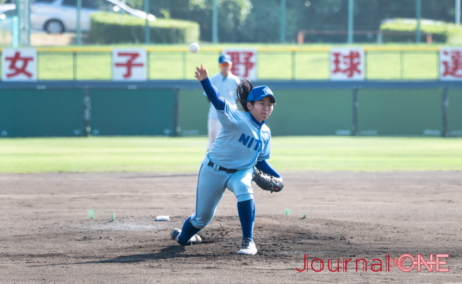 先発して力投した土手（日体大）∸Journal-ONE撮影