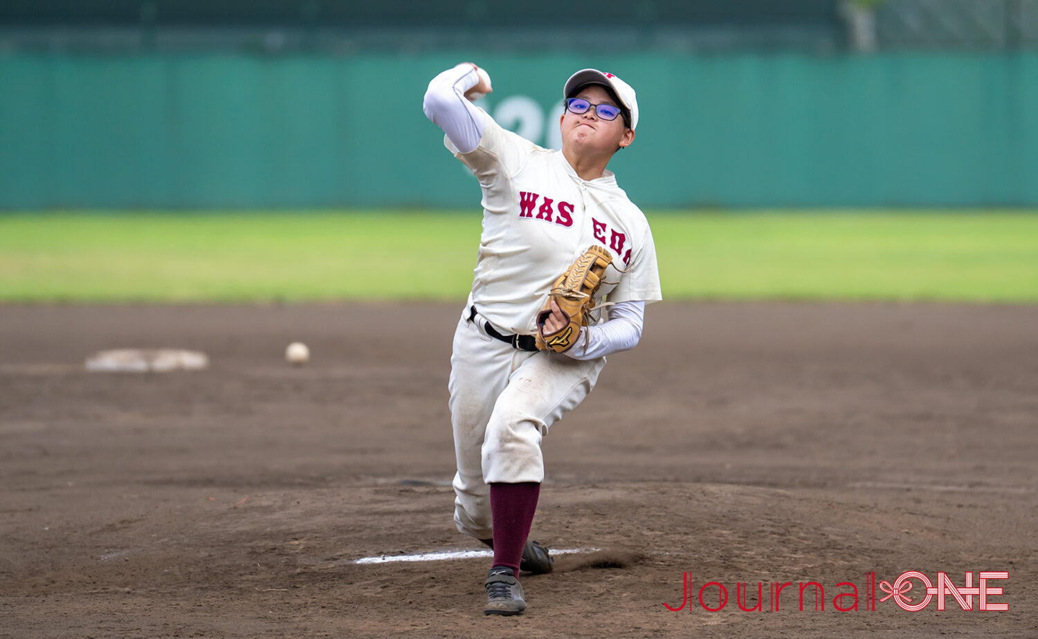 早大は主将でエースの木田が要所を締める-Journal-ONE撮影
