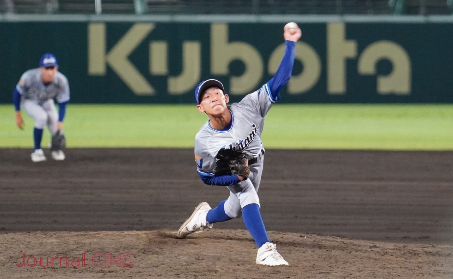 好球宴で試合を締めた中田(小松大谷)-Journal-ONE撮影