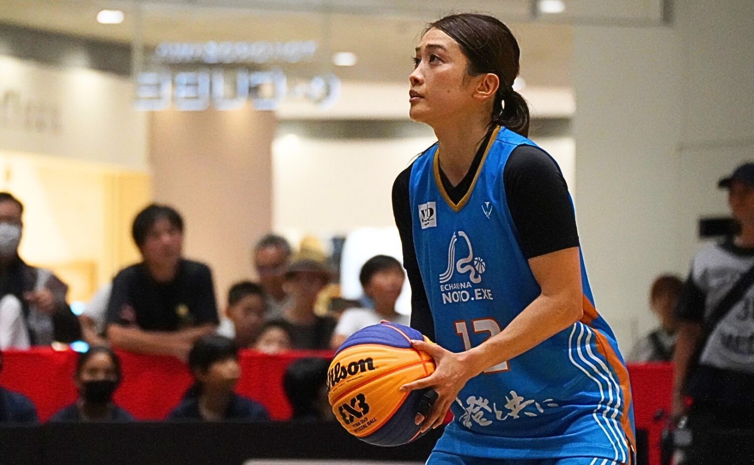 3x3.EXE PREMIER女子カテゴリー初代得点王の有明葵衣-吉川哲彦撮影