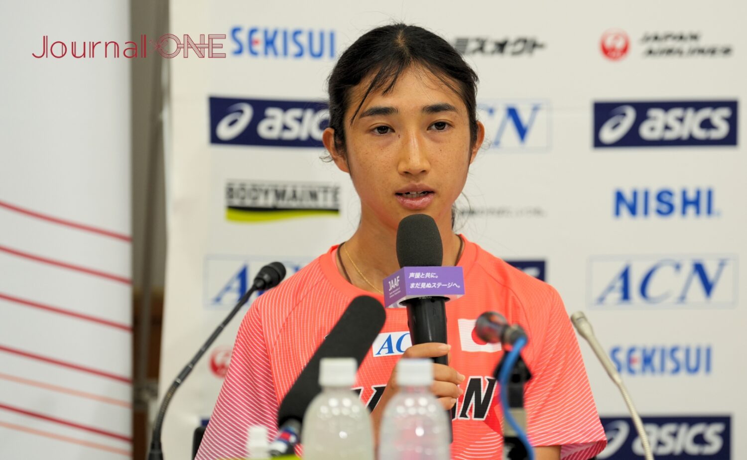 初心に戻り全力で臨む田中希実選手 - Journal-ONE撮影