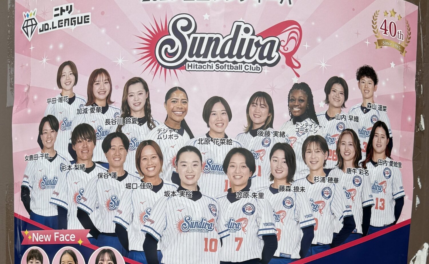 JDリーグ｜日立サンディーバのポスター