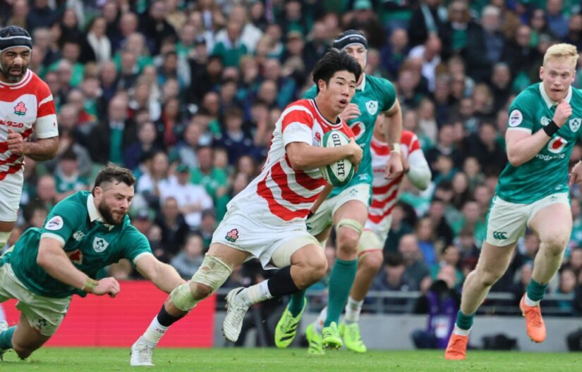 ラグビー日本代表、欧州遠征第2戦でアイルランドに完敗