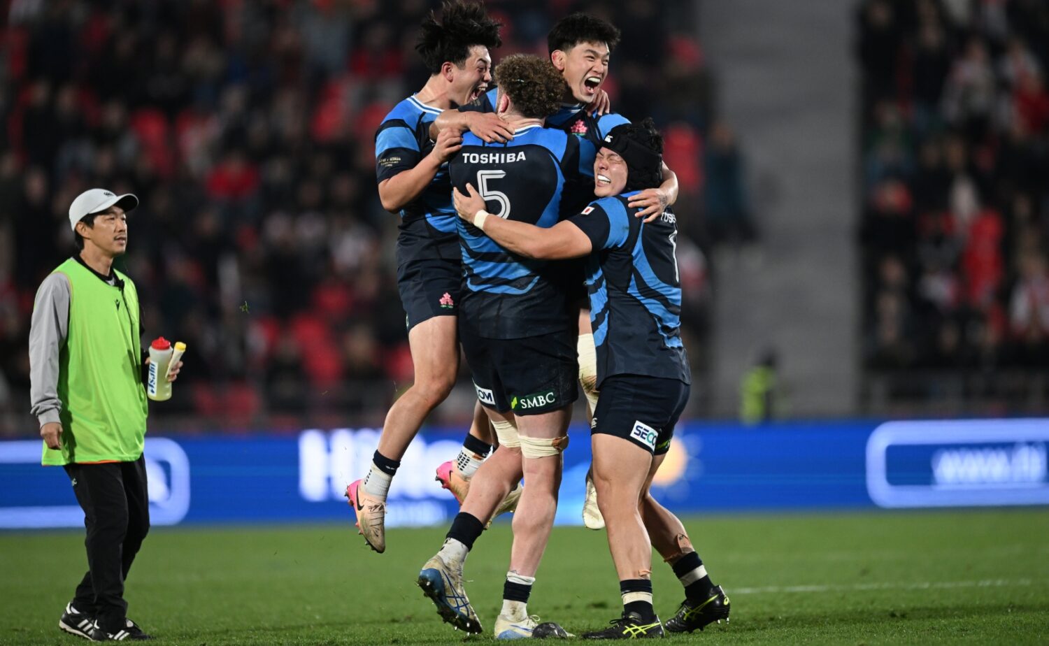 ラグビー日本代表がジョージア戦に勝利