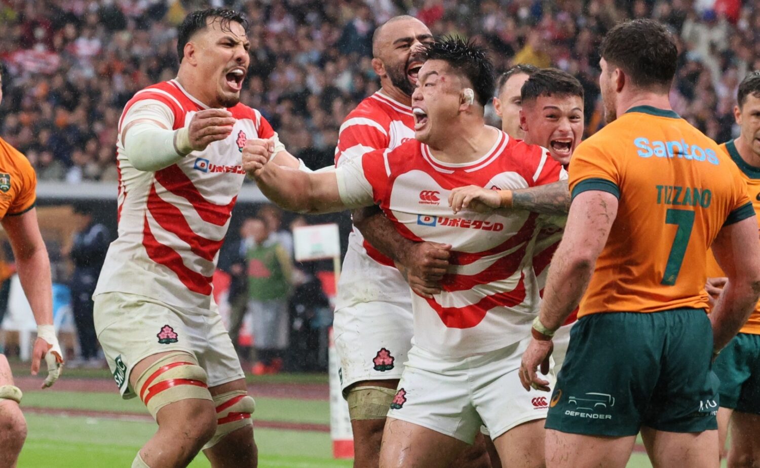 ラグビー日本代表・PR竹内柊平(東京サントリーサンゴリアス)