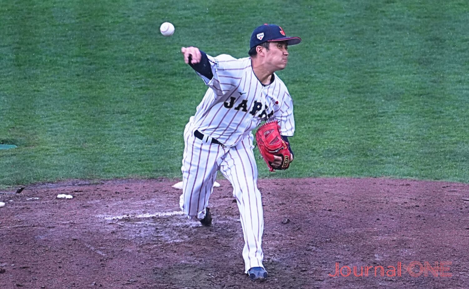 サポートメンバーながら壮行試合に糸川(西武)も登板-Journal-ONE撮影