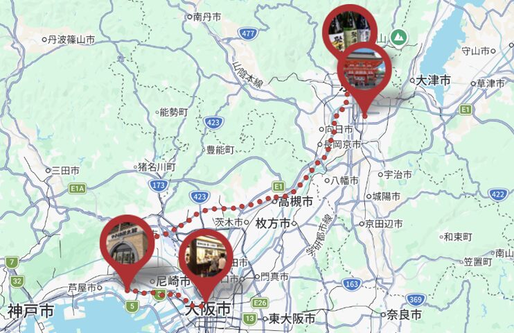 2026センバツ観戦ルートマップ｜京都・大阪・甲子園を巡る1泊2日観光モデルコース