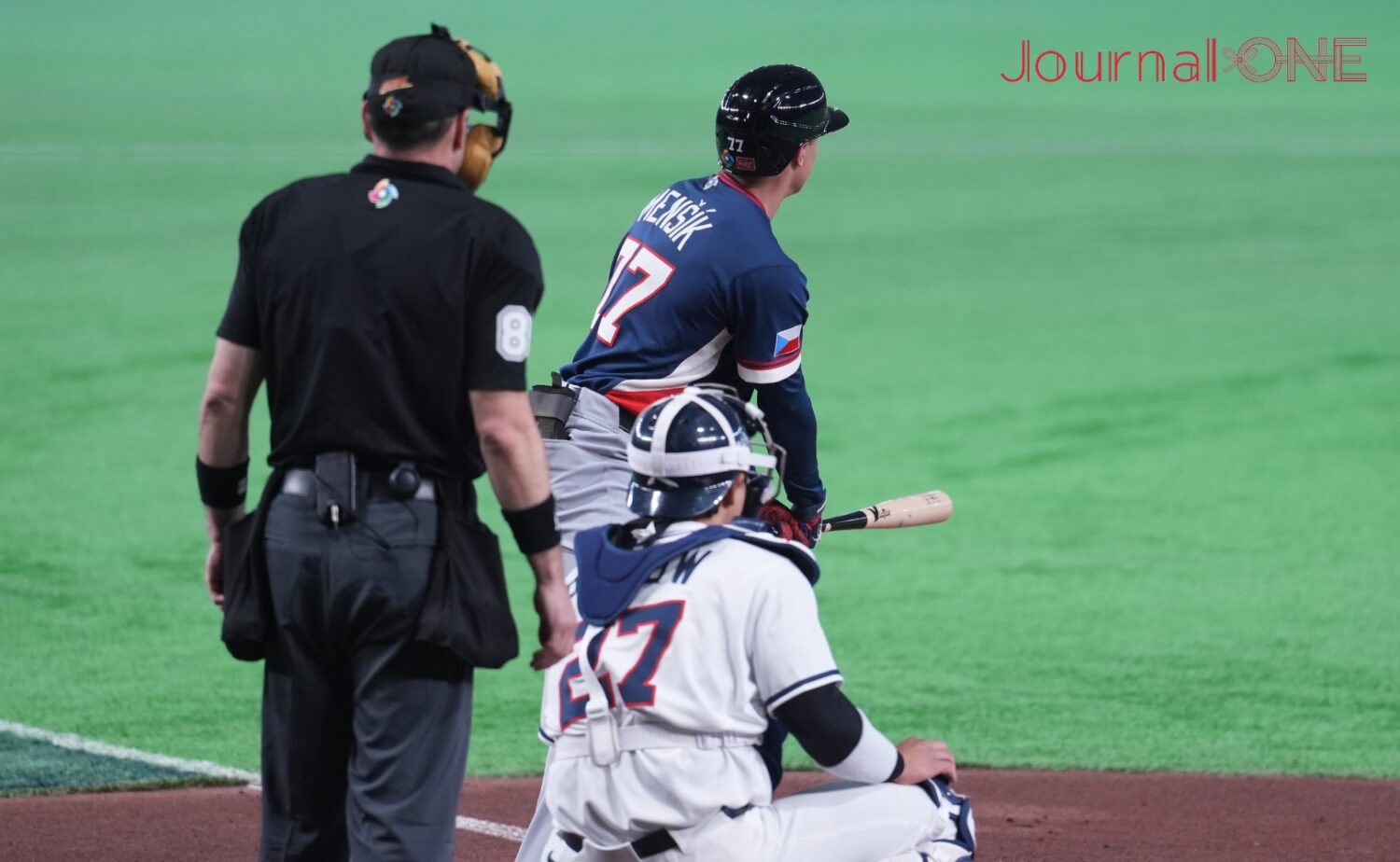 チェコ代表のメンシク（Vojtech Mensik）もU18代表で来日していた‐Journal-ONE撮影