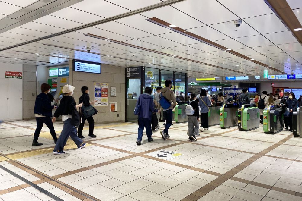 Kアリーナ横浜 帰宅時