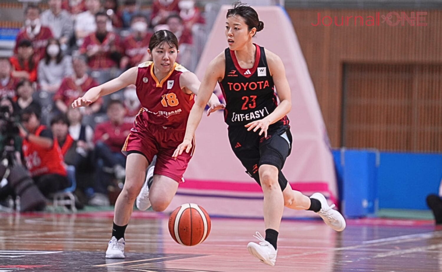 Ｗリーグファイナルで勝利のカギを握る山本麻衣-Journal-ONE撮影