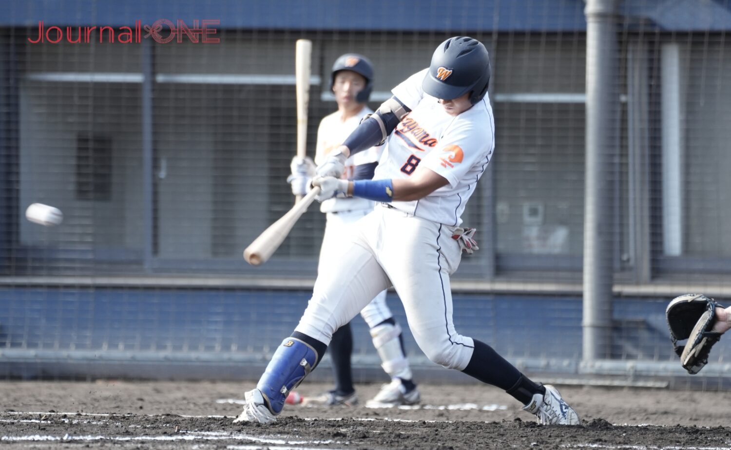 和歌山大学の4番・佐藤は安打で逆転のお膳立て-Journal-ONE撮影