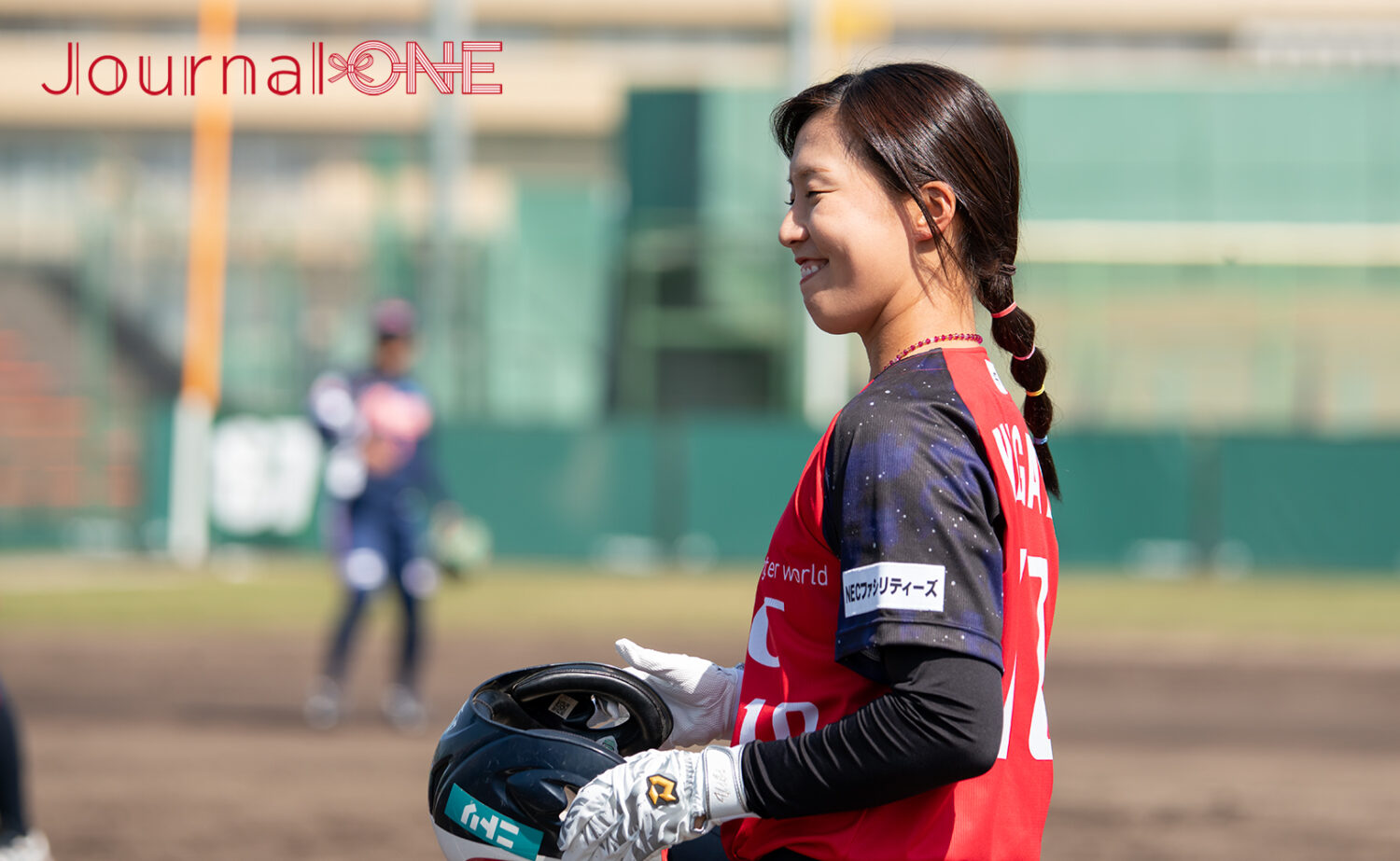 攻守にチームをけん引する長井美侑主将-Journal-ONE撮影