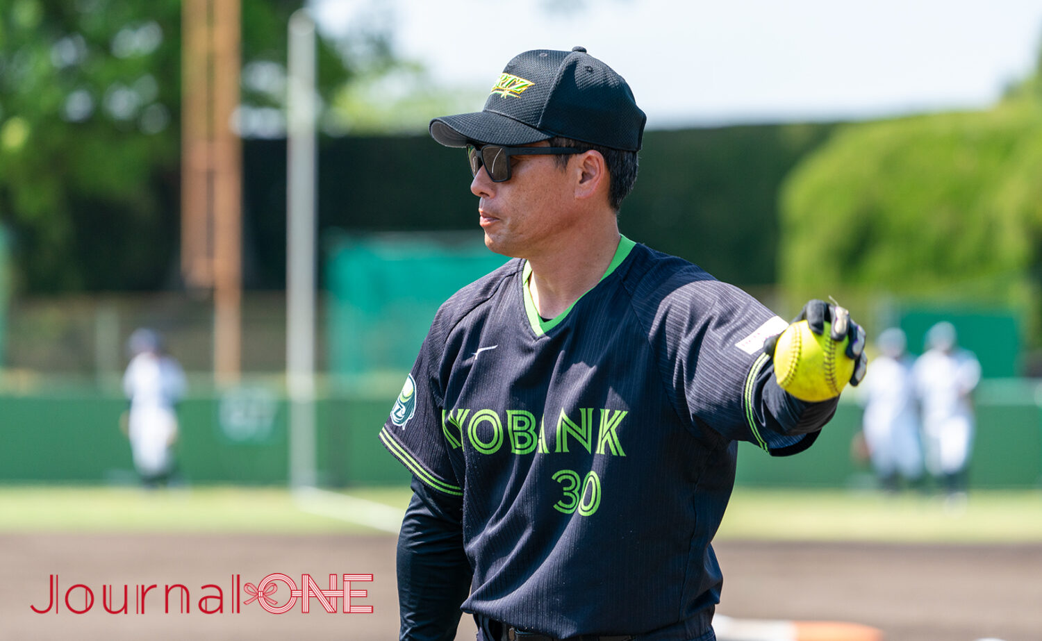 伊予銀行ヴェールズの石村寛監督-Journal-ONE撮影