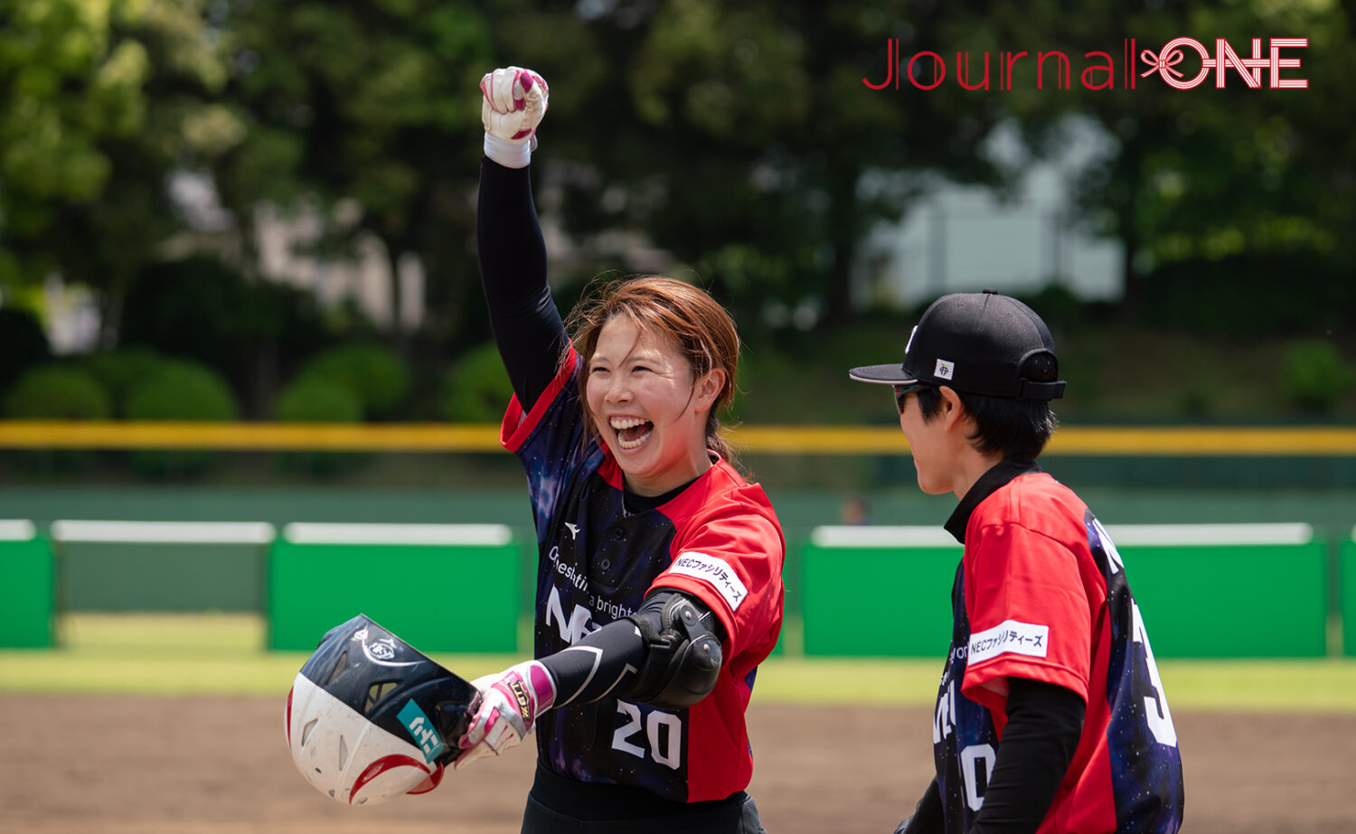 昨年1番打者としてブレイクした木村友奏-Journal-ONE撮影