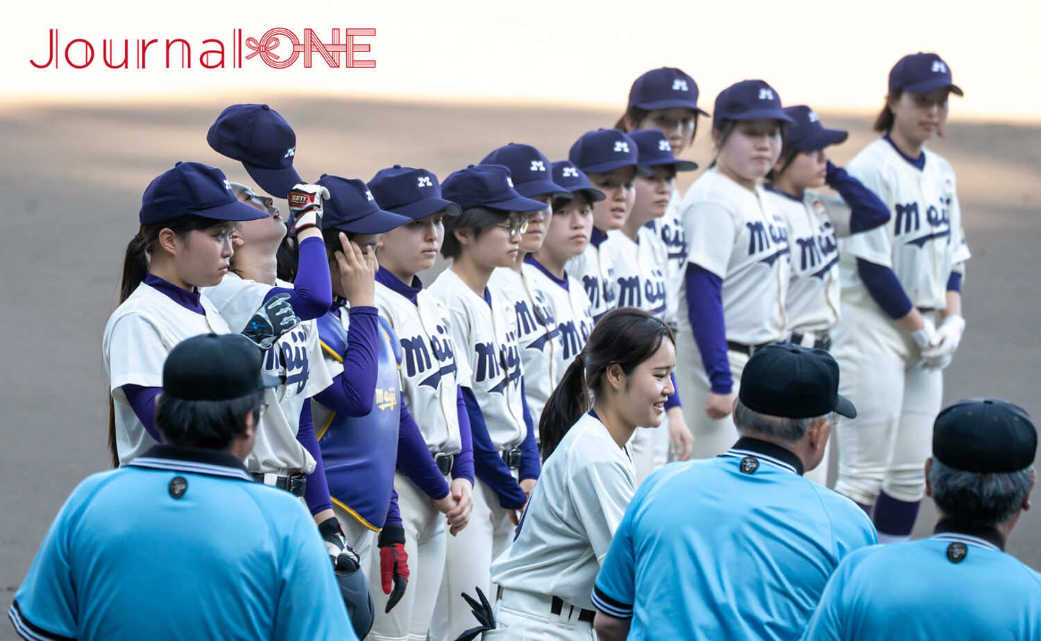 明大女子硬式野球クラブが高知の全国大会へ‐Journal-ONE撮影