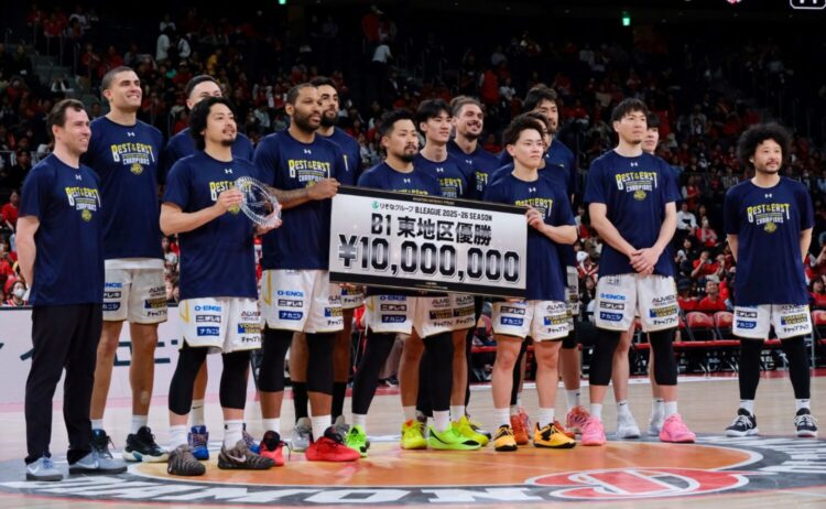 宇都宮ブレックスが東地区を制す‐永塚和志撮影