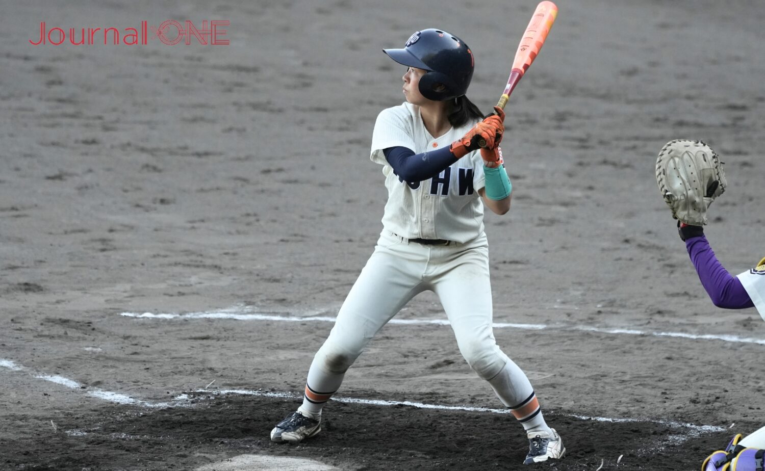綱取は高校時代はソフトボールで全国大会に出場-Journal-ONE撮影