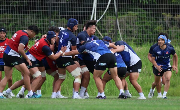U20日本代表のモールはチームの大きな得点源となろう -斉藤健仁撮影