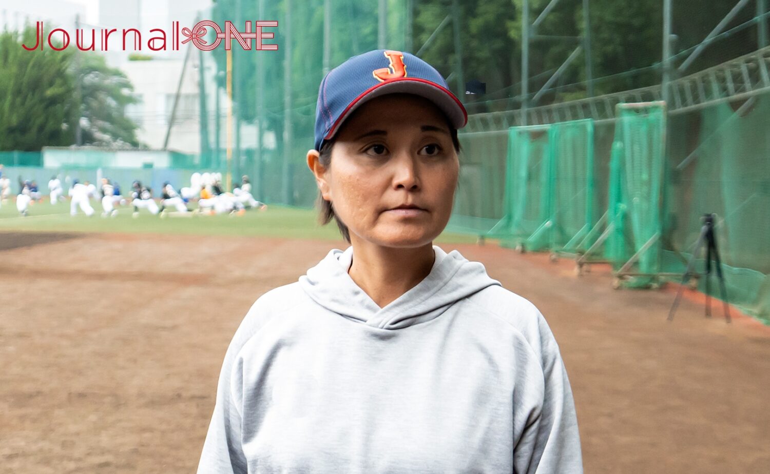 合宿の成果を語る中島監督-Journal-ONE撮影