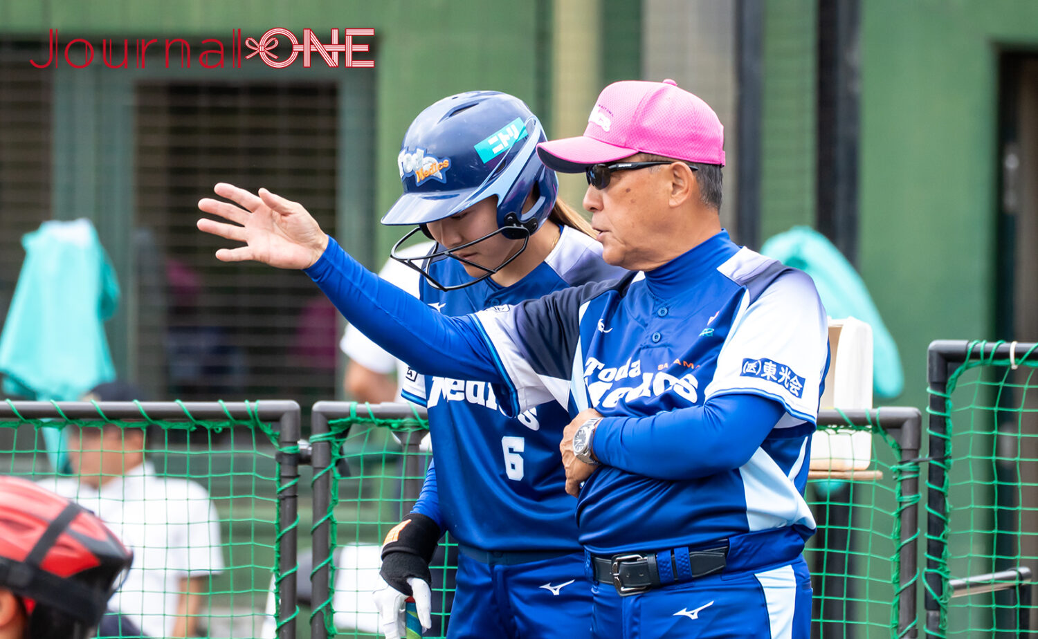 戸田中央メディックス埼玉で采配を振るう福田氏-Journal-ONE撮影