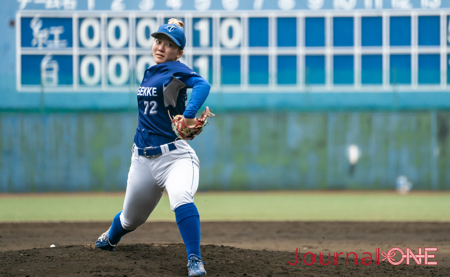 侍ジャパン女子 前回代表の土屋も強気に内角を攻めた‐Journal-ONE撮影