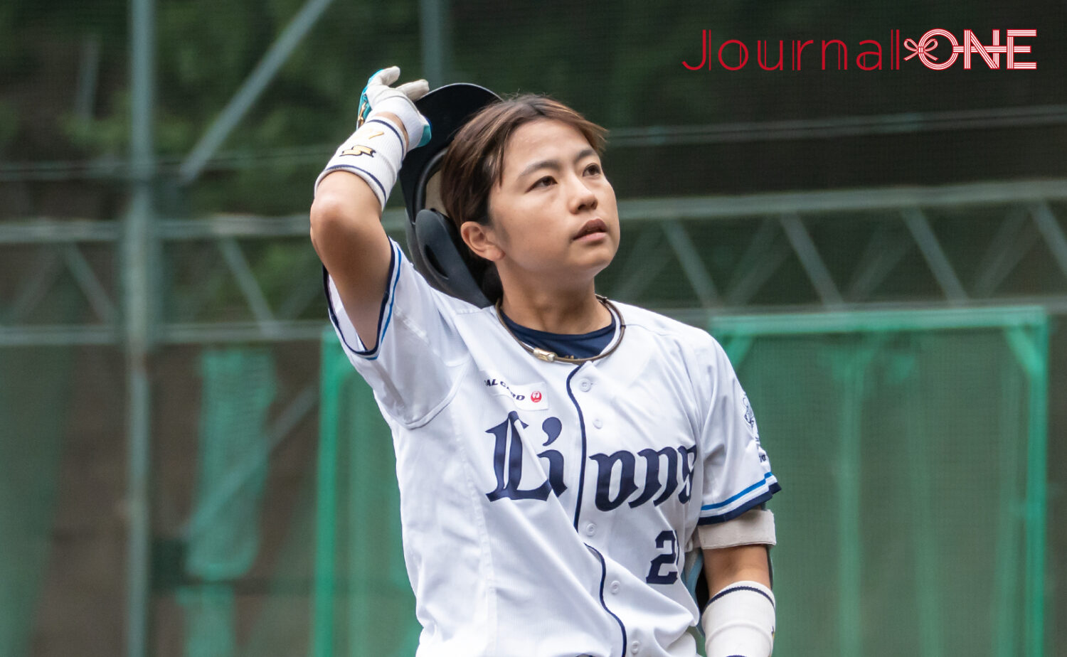 侍ジャパン女子 W杯経験者の英は若手投手に積極的に声を掛けた‐Journal-ONE撮影