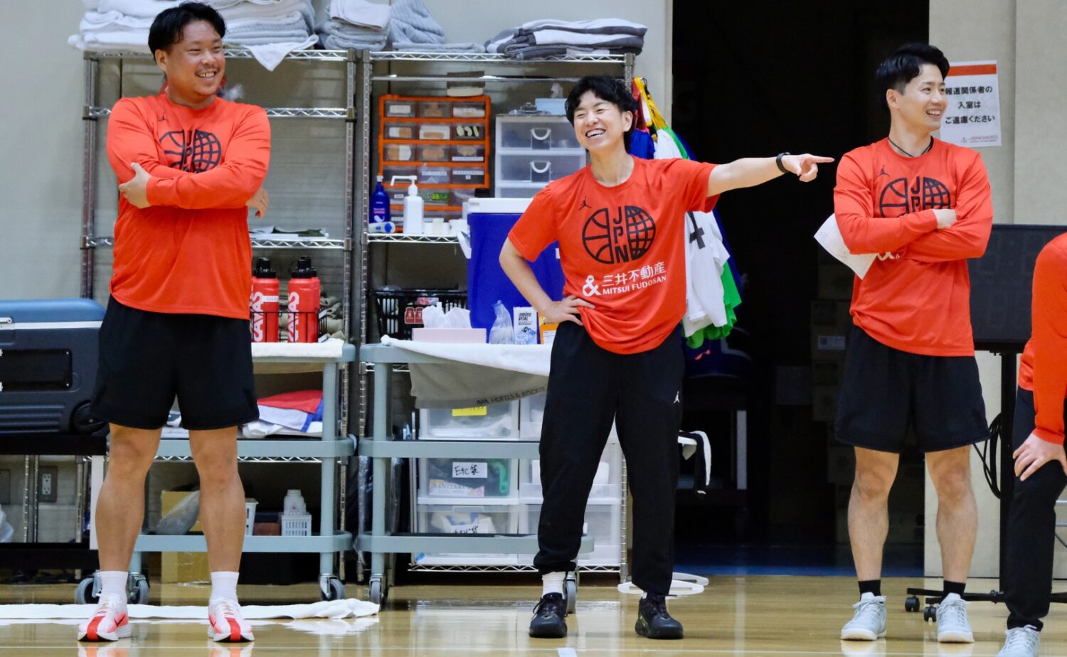 アジア大会 女子バスケットボール日本代表の大神HC‐永塚和志撮影