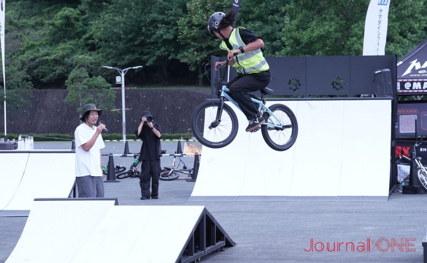 ダイナミックなBMXのデモ-Journal-ONE撮影