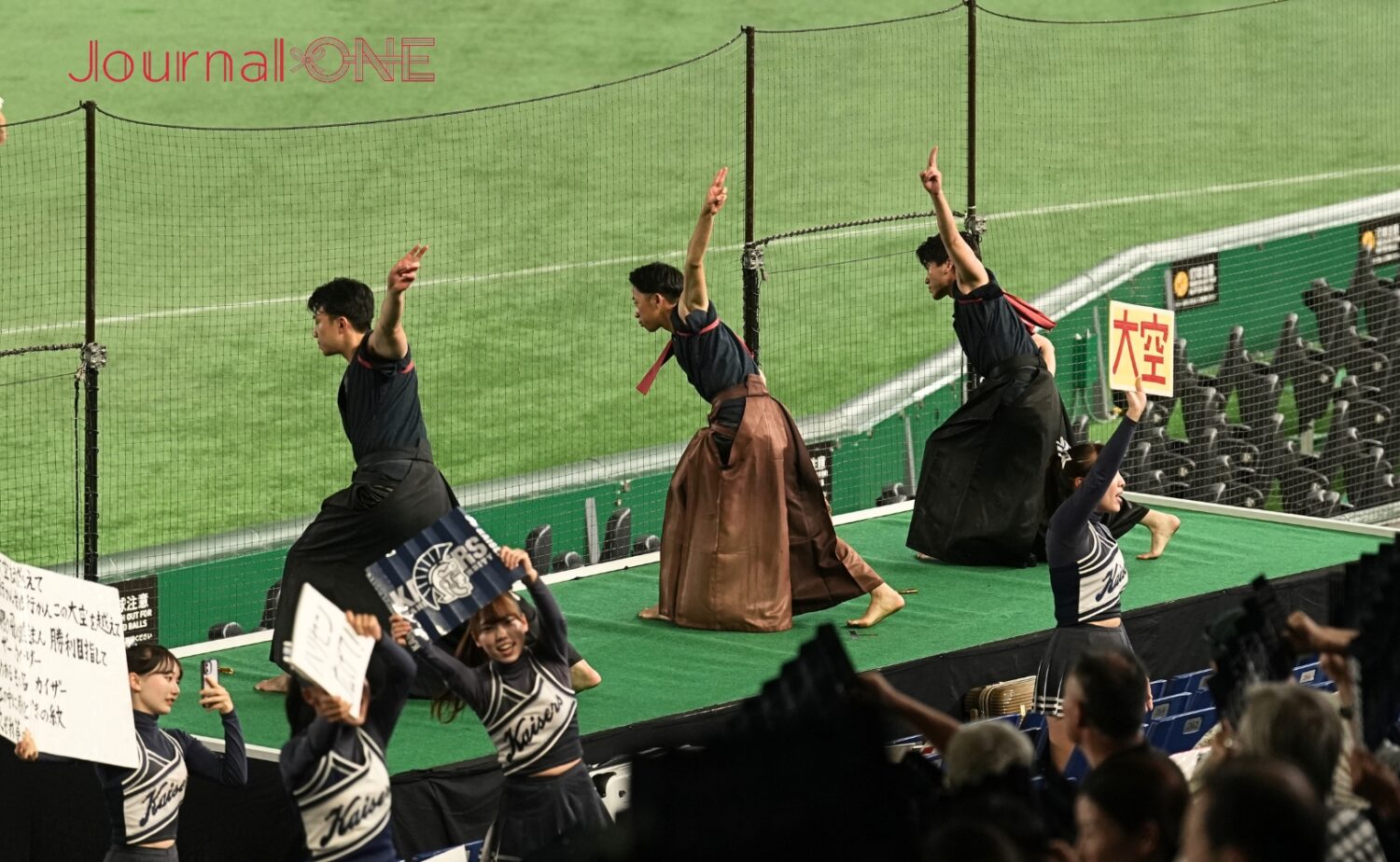 伝統ある関西大応援団が東京ドームを彩る-Journal-ONE撮影