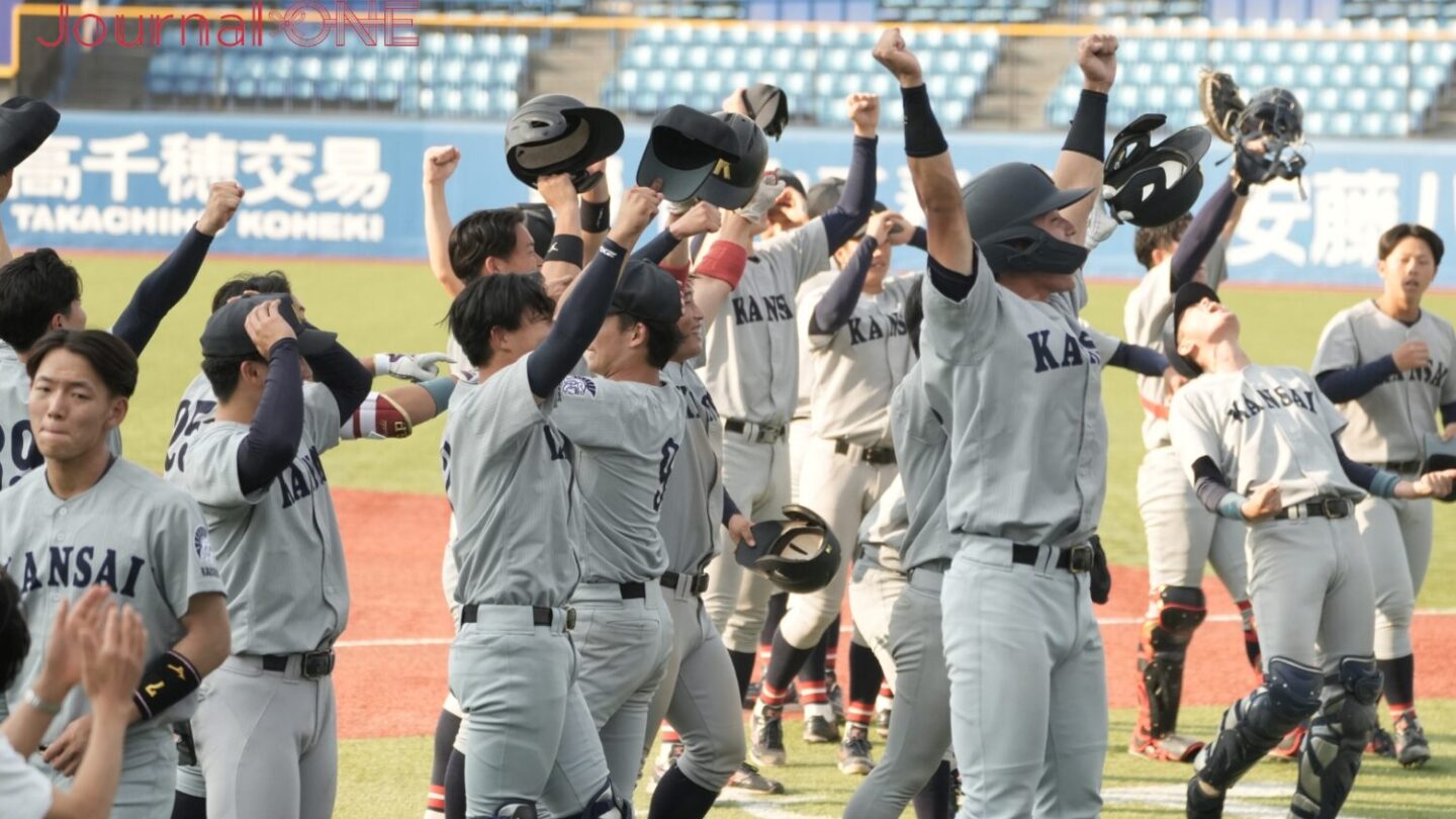 関西大学 54年ぶりの日本一-Journal-ONE撮影