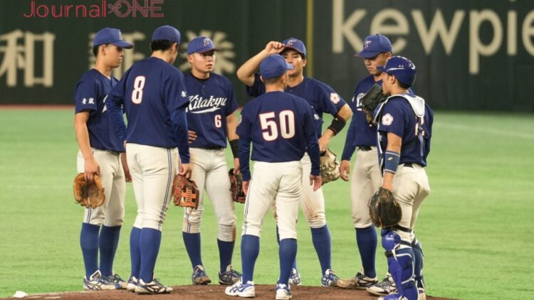 北九州市立大が21年ぶりに大学野球選手権出場-Journal-ONE撮影