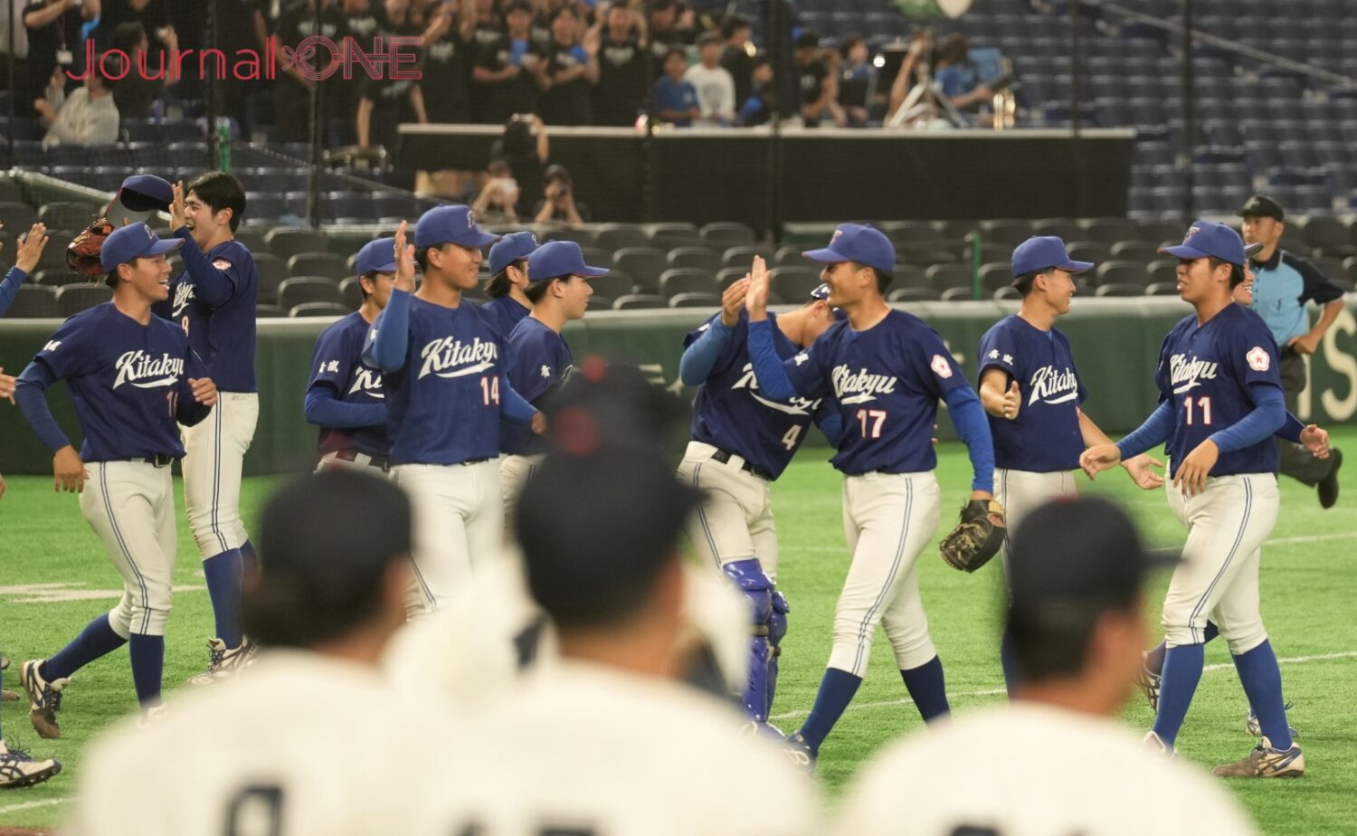”22年ぶり”の大学野球選手権勝利を挙げた-Journal-ONE撮影