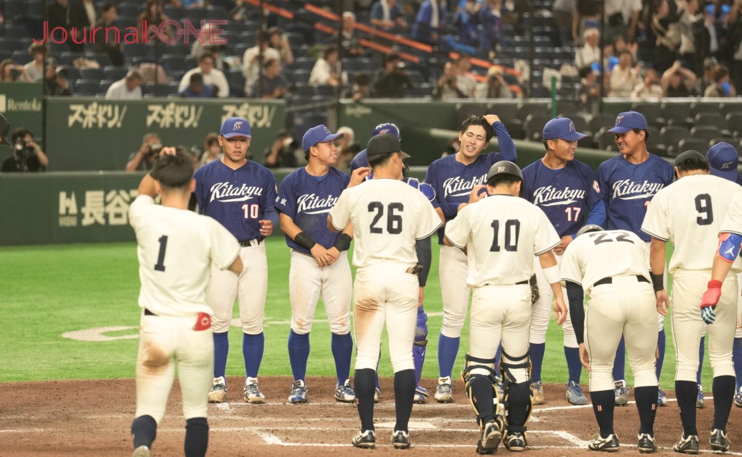 大学選手権1日目第2試合は花園大と北九州市立大が対決-Journal-ONE撮影