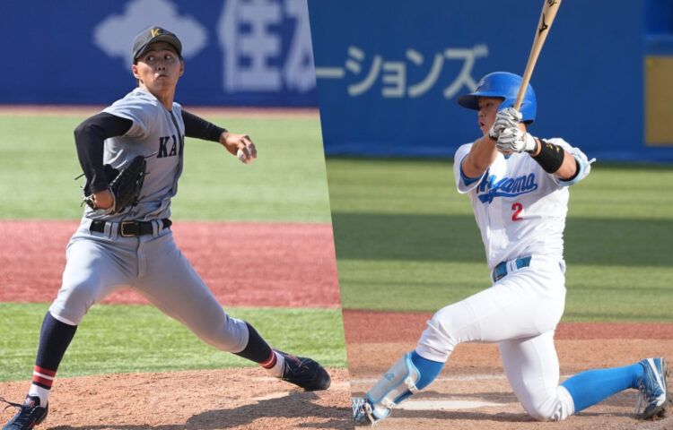 侍ジャパン大学日本代表に選ばれた米沢と渡部-Journal-ONE撮影