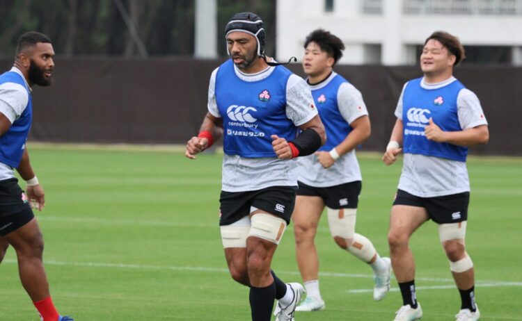 大ベテランとなったFLリーチ マイケル（東芝ブレイブルーパス東京）‐斉藤健仁撮影