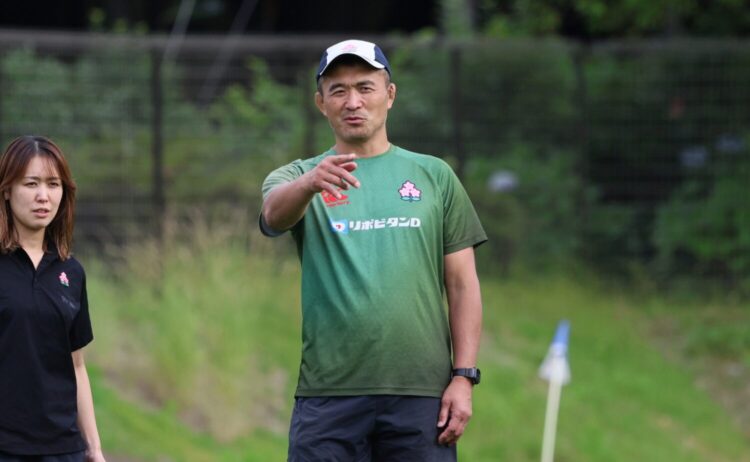 U20日本代表を率いる大久保HC-斉藤健仁撮影