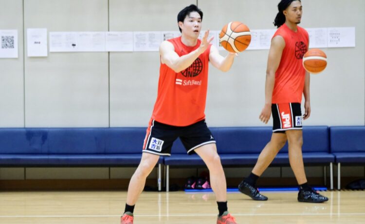 イ・ヒョンジュンと共に長崎ヴェルカ優勝に貢献した馬場も代表入り-永塚和志撮影