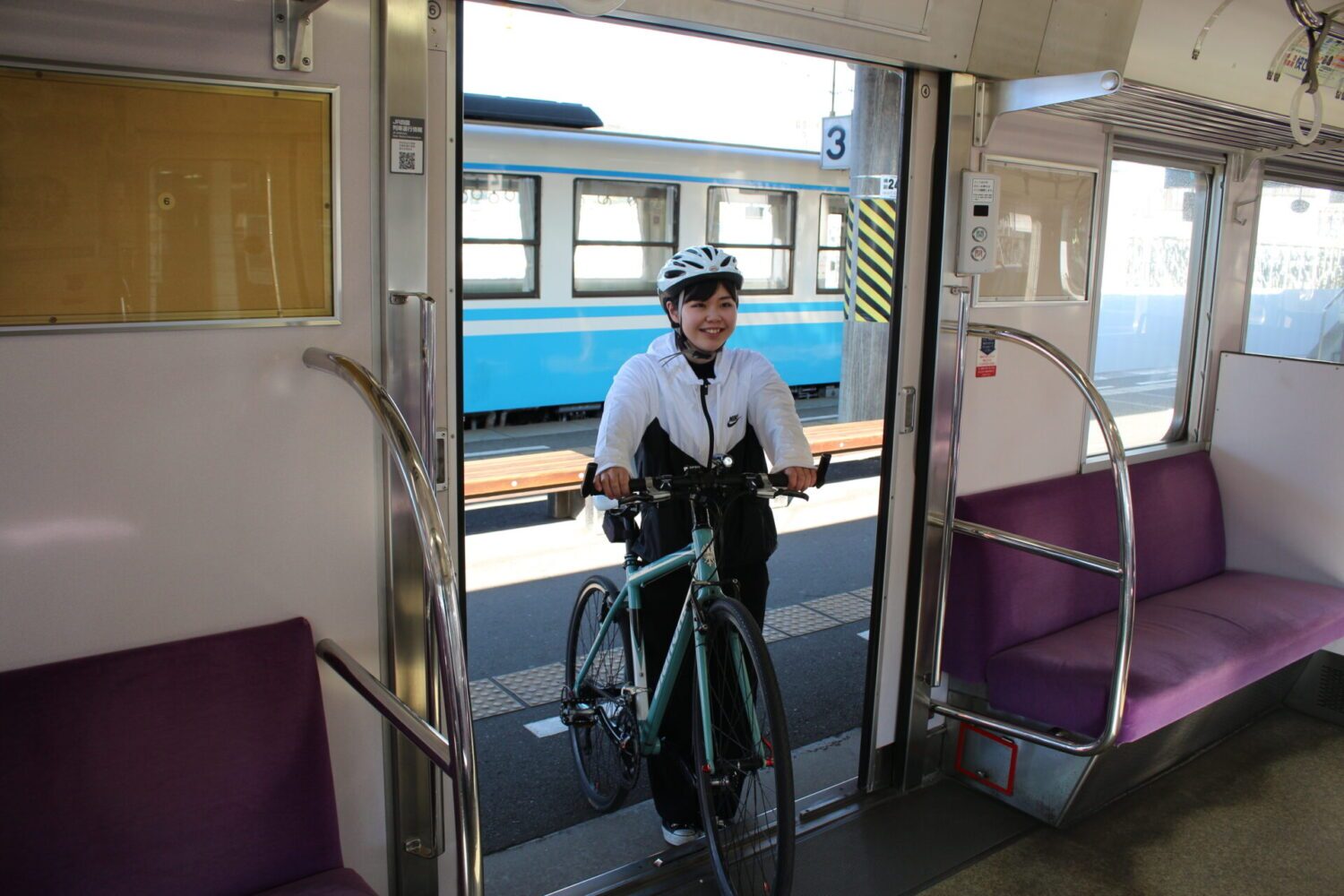 自分の自転車を列車に載せるならリンリントレイン