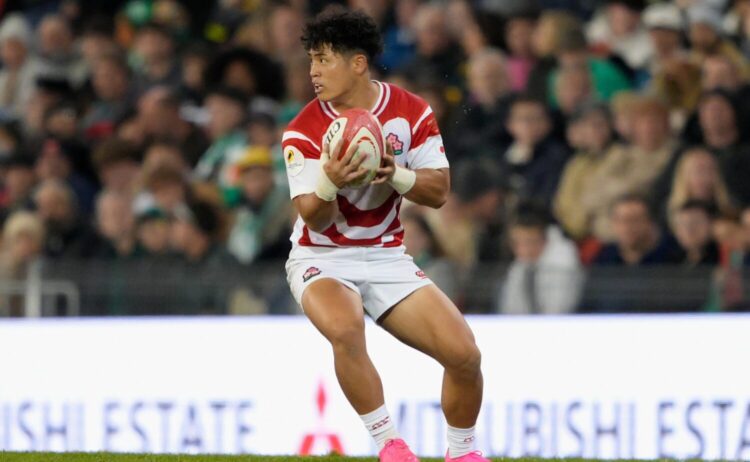 2キャップ目の明大4年のSO伊藤 ゲームコントロールで冴えを見せた@JRFU