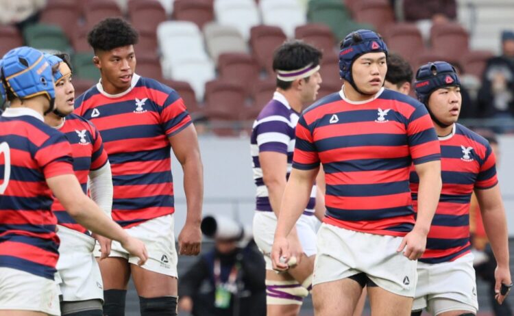 大学ラグビー 春の関西を制した京都産業大学(写真は昨季の大学選手権準決勝)‐斉藤健仁撮影