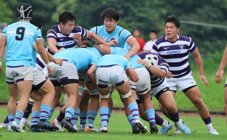 明治大学が最終戦で筑波大学に勝利し2位をキープ。昨秋のリベンジを達成‐斉藤健仁撮影