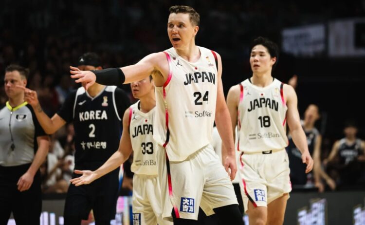 Window3の2試合で活躍したホーキンソン@FIBA