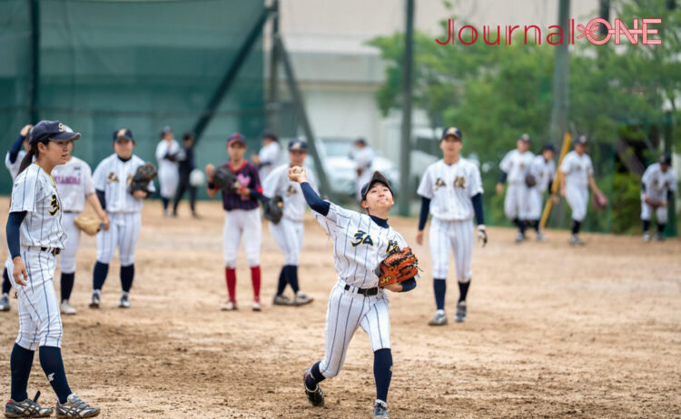 神戸弘陵学園 部員93人が同時に多彩な練習に取り組む‐Journal-ONE撮影