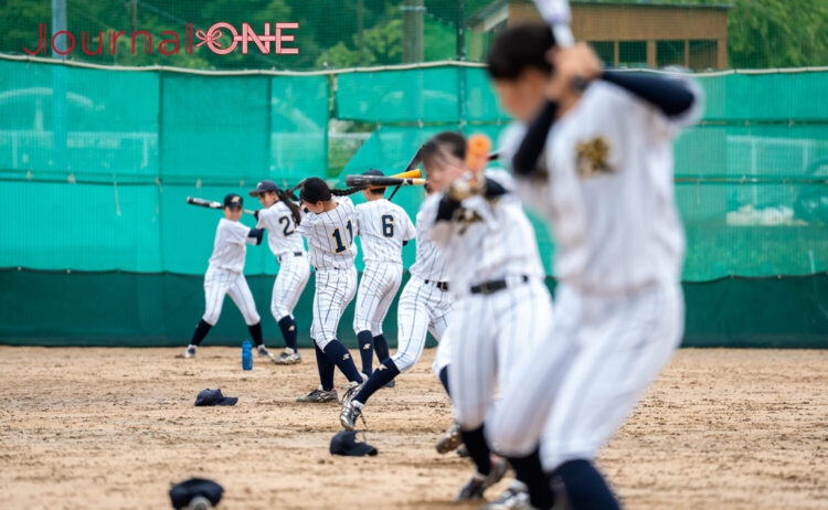 全国屈指の強さを支える素振り練習-Journal-ONE撮影