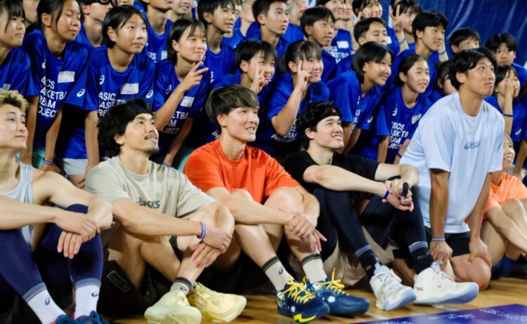 ASICS BASKETBALL DREAM PROJECT 2026 笑顔の渡邉雄太や篠山竜青ら-永塚和志撮影