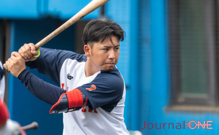 岡田と共に韓国戦で役割を果たした赤堀-Journal-ONE撮影