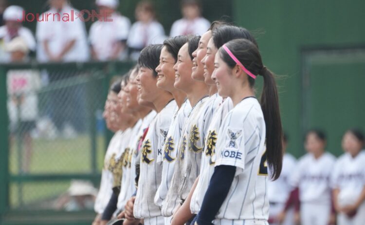 神戸広陵 初戦突破し効果を歌うナイン-Journal-ONE撮影