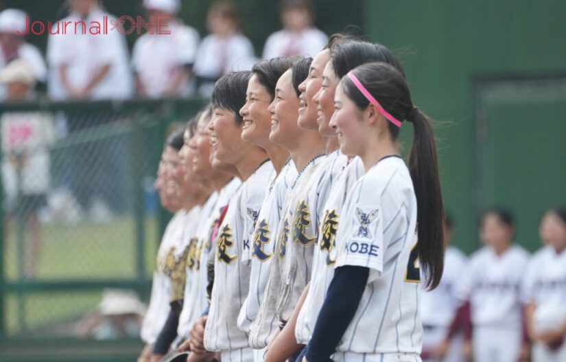 神戸広陵 初戦突破し効果を歌うナイン-Journal-ONE撮影