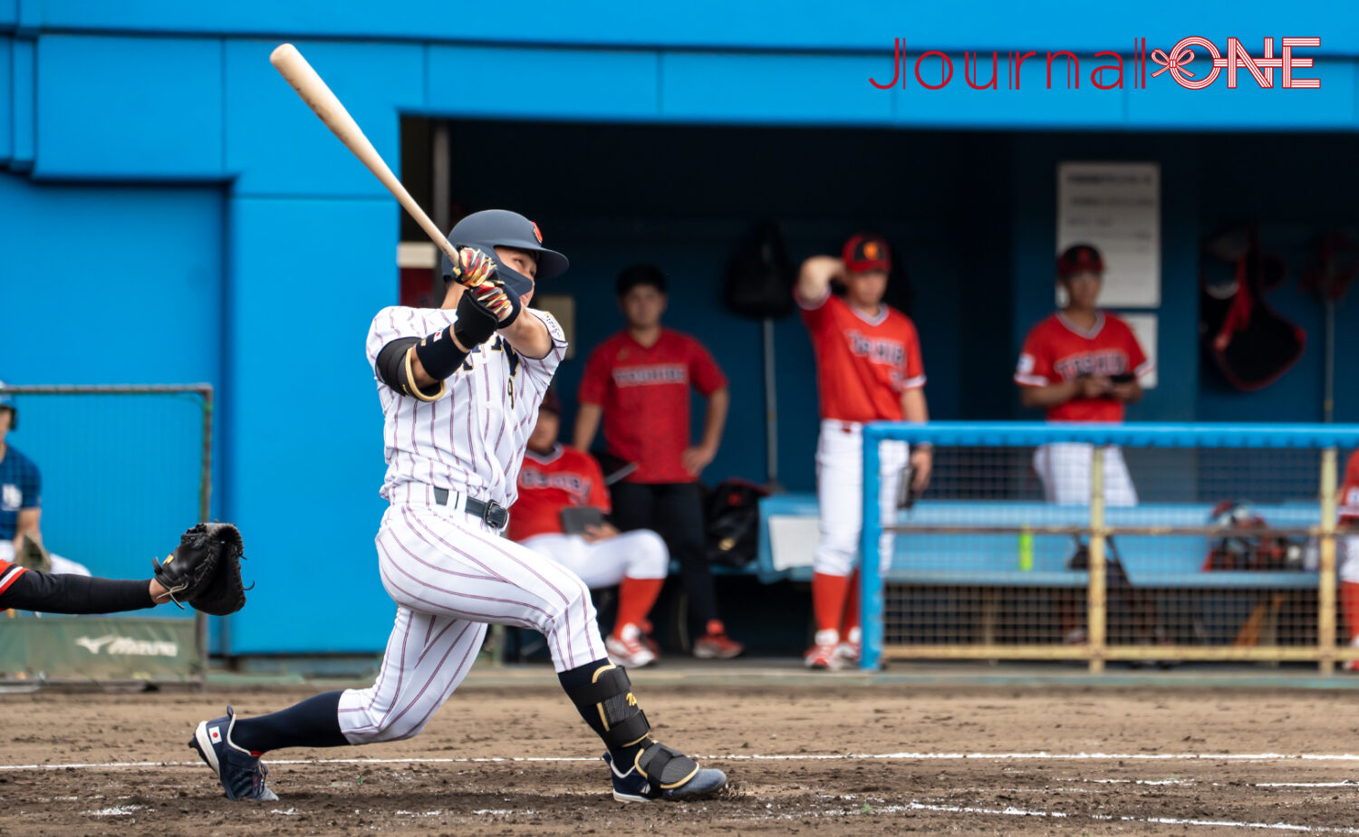侍ジャパン 榊原七斗は韓国戦で5打数5安打-Journal-ONE撮影